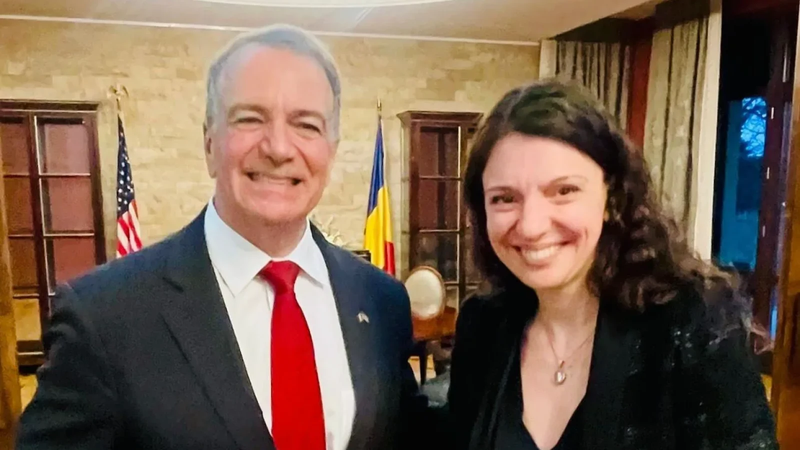 clara volintiru a participat la receptia de bun venit pentru noul ambasador american darryl nirenberg