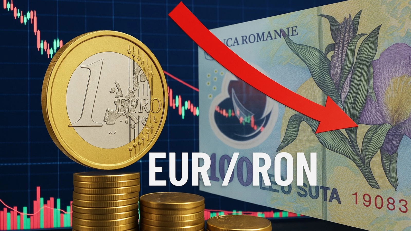 cursul bnr din 23 octombrie 2026 leul slabeste fata de euro si dolar iar aurul se ieftineste cu aproape 8 lei pe gram
