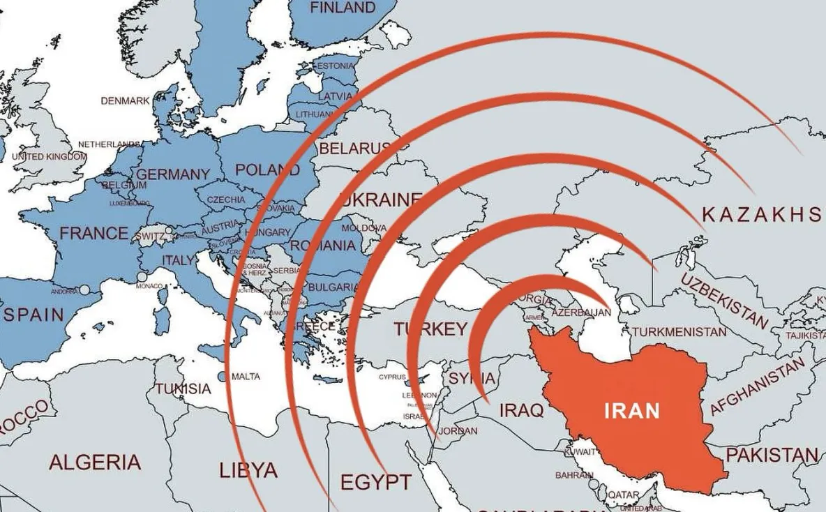 iran avertizeaza statele ue orice implicare in atacurile sua si israel va face din voi tinte legitime