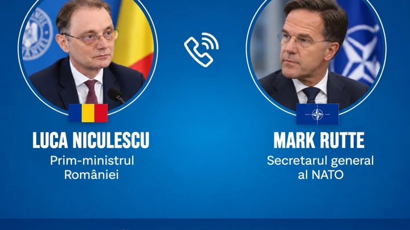 luca niculescu a discutat cu mark rutte despre intensificarea atacurilor rusesti in marea neagra si la granita romaniei