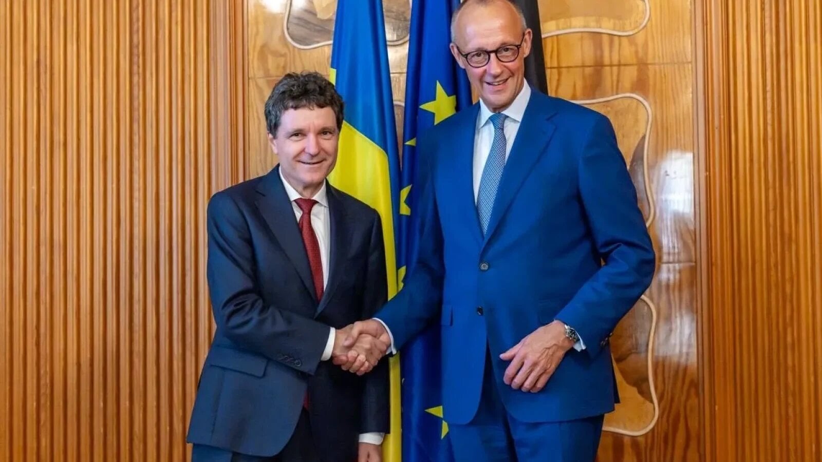 nicusor dan si friedrich merz au discutat la rovaniemi despre intarirea flancului estic al nato si sprijinul pentru republica moldova