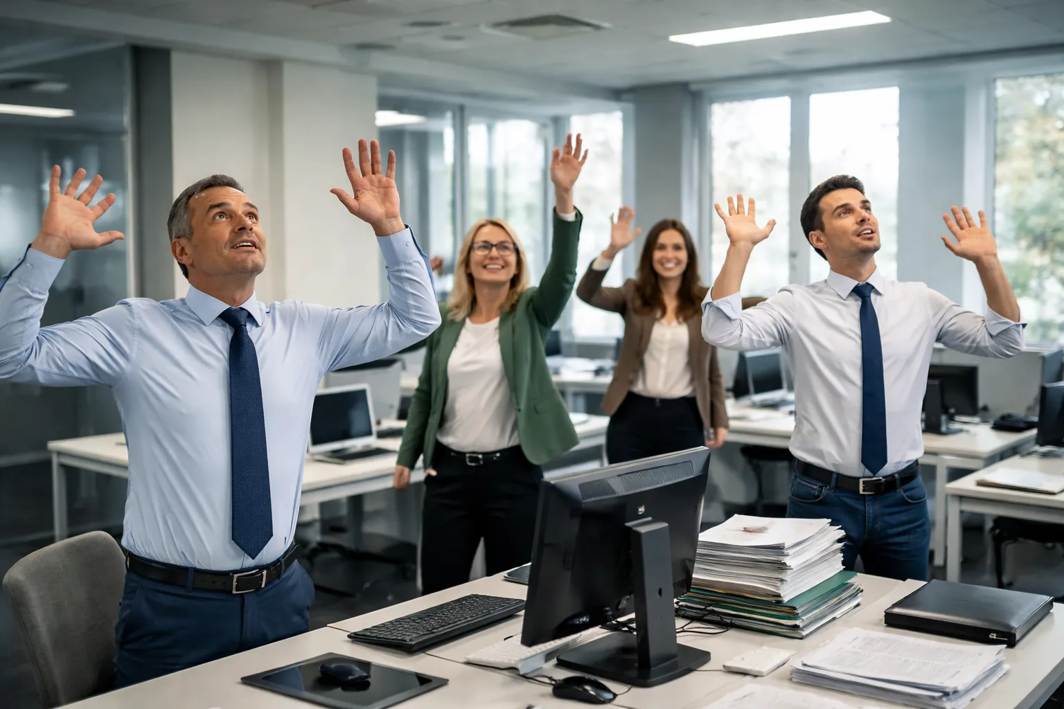 sistemul inteligent de la primaria oradea stinge lumina functionarilor care nu se misca suficient