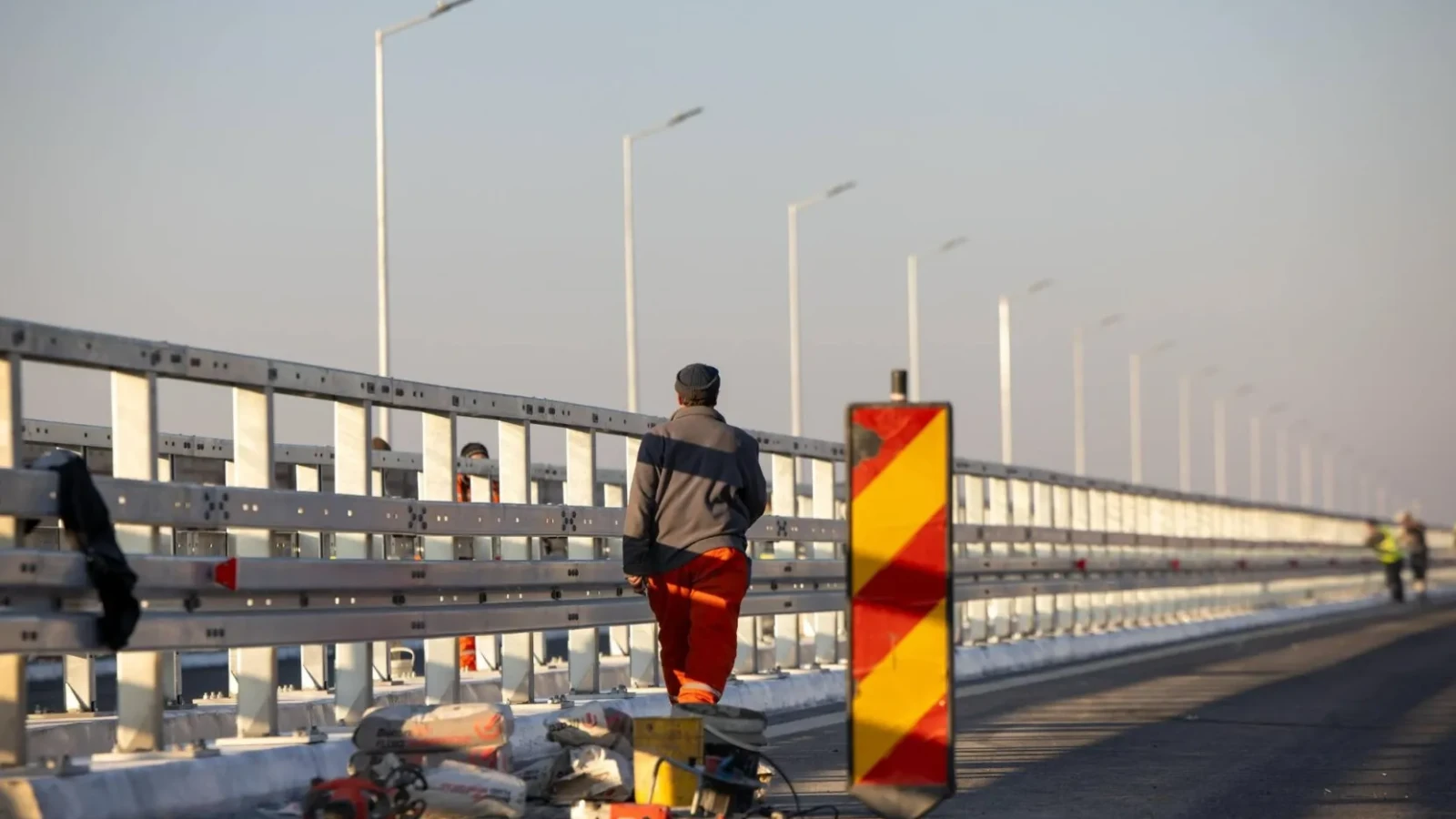 un nou tronson de autostrada va fi deschis circulatiei pana la sfarsitul anului mai devreme decat prevedea contractul